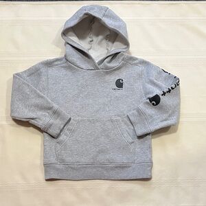 Carhartt grey hoodie Sz 5 like new condition